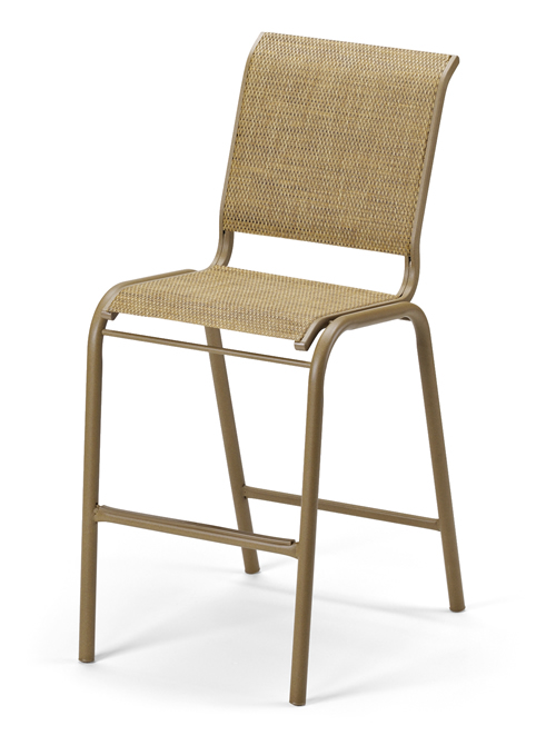 Reliance Sling Bar Height Stacking Armless Chair