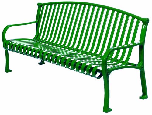 Curved Formed Arched Ribbon Benches