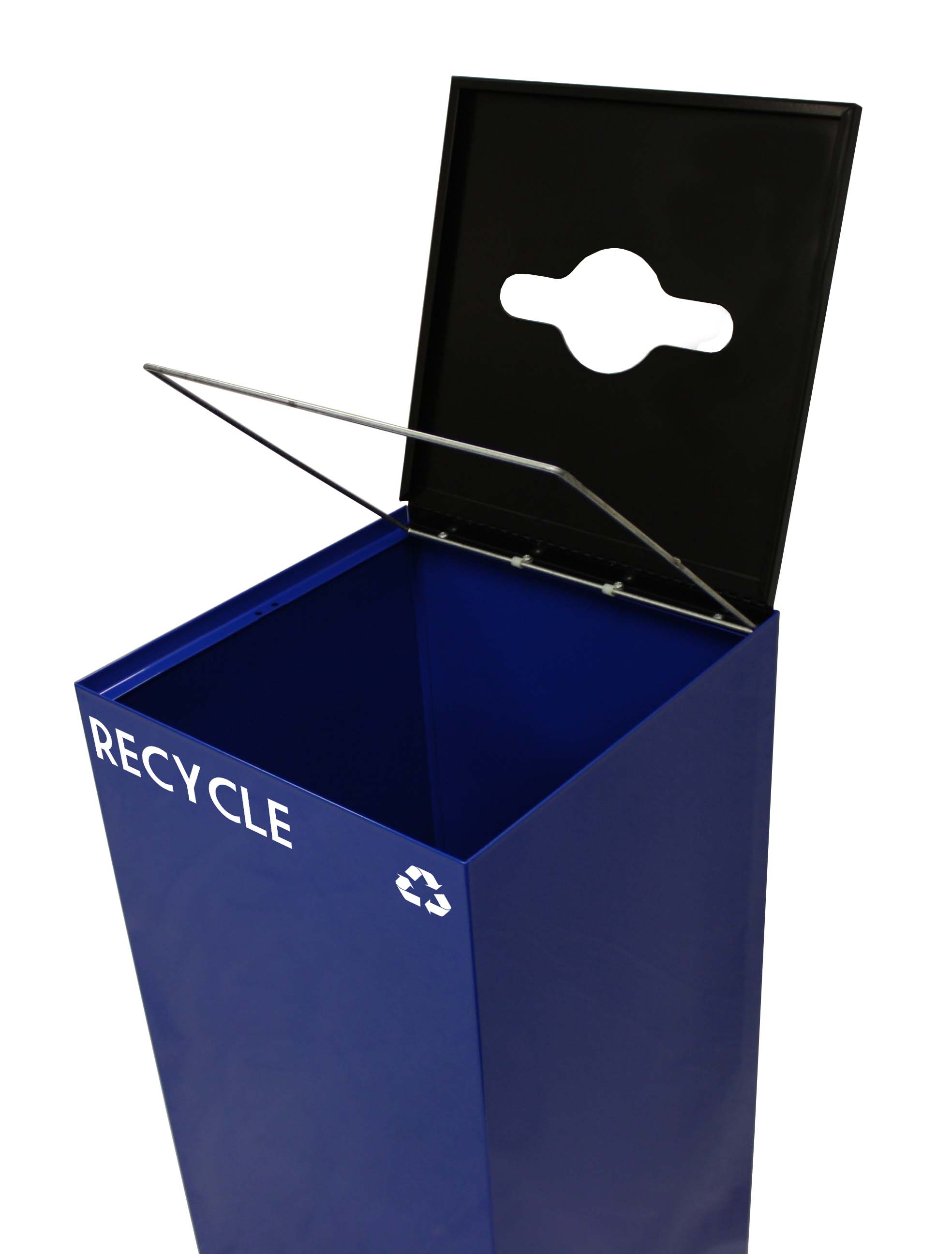 Square Recycling Container