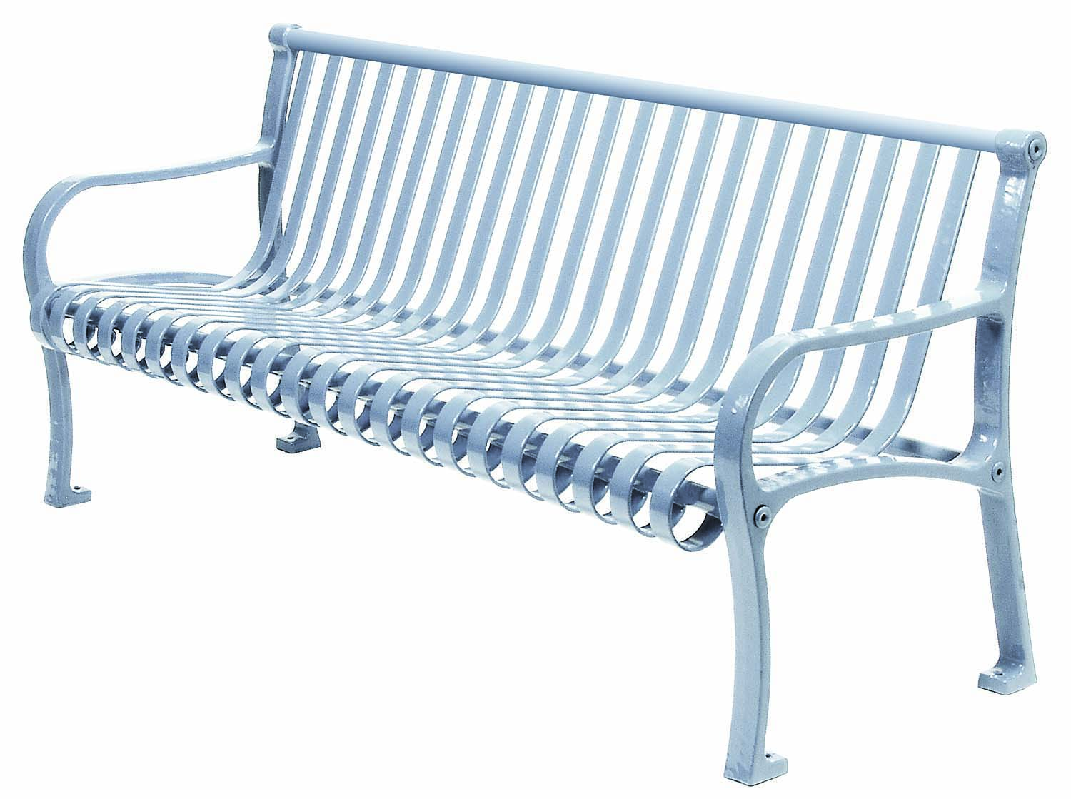 Curved Formed Straight Ribbon Benches