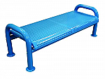 Backless U-leg Perforated Benches