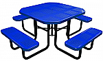 46" Octagonal Perforated with Seats