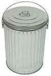Galvanized Cans and Lids