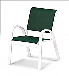 Fortis Sling Stacking Arm Chair